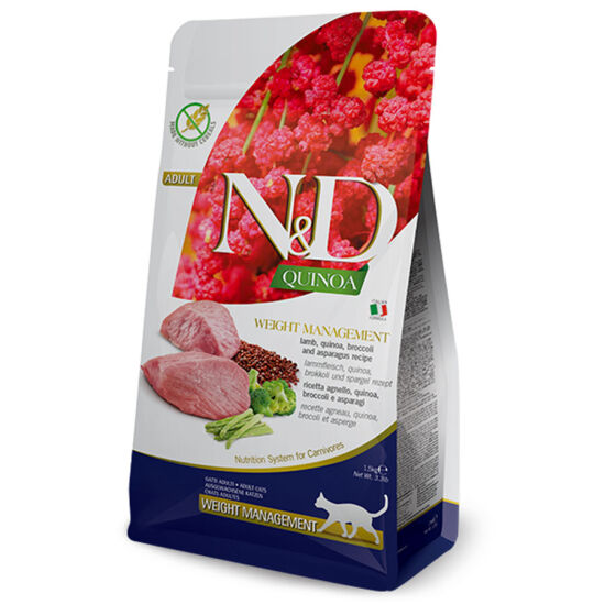 ND Quinoa Weight Kuzu Kinoa Light Kedi Maması 1,5 Kg - 1
