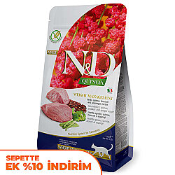ND Quinoa Weight Kuzu Kinoa Light Kedi Maması 5 Kg - N&D