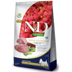 ND Quinoa Weight Management Mini Kuzu Light Küçük Irk Köpek Maması 2,5 Kg - N&D