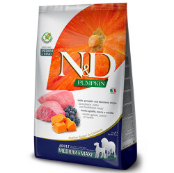 ND Tahılsız Balkabaklı Kuzu Medium Maxi Köpek Maması 2,5 Kg - N&D