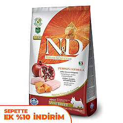 ND Tahılsız Balkabaklı Tavuk Küçük Irk Köpek Maması 2,5 Kg - N&D