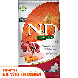 ND Tahılsız Balkabaklı Tavuk Medium Maxi Yavru Köpek Maması 12 Kg - N&D