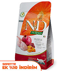 ND Tahılsız Bıldırcın Nar ve Balkabaklı Kedi Maması 1,5 Kg - N&D