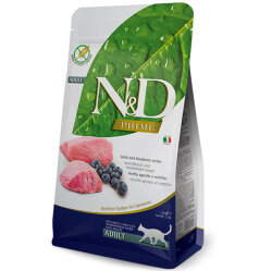 ND Tahılsız Kuzu Eti ve Yaban Mersini Kedi Maması 10 Kg - N&D