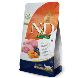 N&D (Naturel&Delicious) - ND Tahılsız Kuzu Etli ve Bal Kabaklı Kısırlaştırılmış Kedi Maması 5 Kg