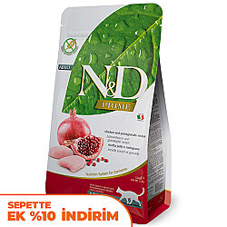 ND Tahılsız Tavuk Nar Yetişkin Kedi Maması 10 Kg - N&D