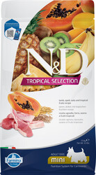 ND Tropical Selection Kuzu ve Meyveli Mini Irk Köpek Maması 1,5 Kg - Thumbnail