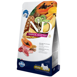 ND Tropical Selection Kuzu ve Meyveli Mini Irk Köpek Maması 1,5 Kg - Thumbnail