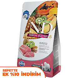 ND Tropical Domuz ve Meyve Orta ve Büyük Irk Köpek Maması 10 Kg - N&D