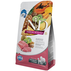 N&D (Naturel&Delicious) - ND Tropical Domuz ve Meyve Orta ve Büyük Irk Köpek Maması 10 Kg 