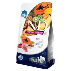 N&D (Naturel&Delicious) - ND Tropical Selection Kuzu ve Meyveli Orta ve Büyük Irk Köpek Maması 2 Kg