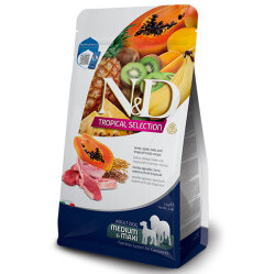 ND Tropical Selection Kuzu Meyve Orta ve Büyük Irk Köpek Maması 10 Kg - N&D