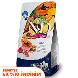 ND Tropical Selection Kuzu Meyve Orta ve Büyük Irk Köpek Maması 10 Kg - N&D