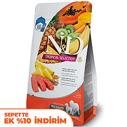 ND Tropical Somon ve Meyve Orta ve Büyük Irk Köpek Maması 10 Kg - N&D