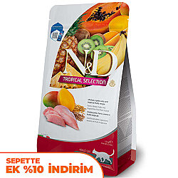 ND Tropical Selection Tavuk ve Meyveli Kedi Maması 10 Kg - N&D
