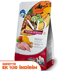 ND Tropical Selection Tavuk ve Meyveli Orta ve Büyük Irk Köpek Maması 2 Kg - N&D