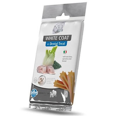ND White Dental Treat White Coat Medium Maxi Köpek Ödülü 100 Gr - (7 li Sticks) - 1