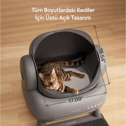 Neakasa Üstü Açık Akıllı Tuvalet Gri - 6