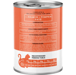 Chefs Choice Pate Somonlu ve Sebzeli Ezme Kedi Yaş Maması 400 Gr x 6 Adet - 5