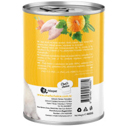 Chefs Choice Pate Tavuklu ve Sebzeli Ezme Kedi Yaş Maması 400 Gr x 6 Adet - 5