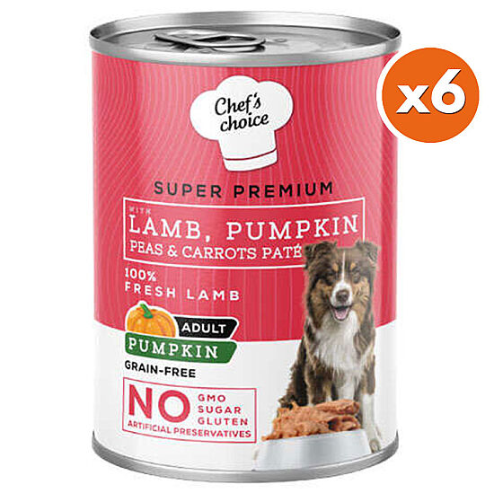 New Chefs Choice Pumpkin Pate Kuzu Balkabak ve Sebzeli Köpek Konservesi 400 Gr x 6 Adet - 2