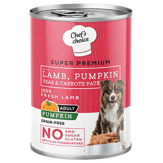 New Chefs Choice Pumpkin Pate Kuzu Balkabak ve Sebzeli Köpek Konservesi 400 Gr - 2