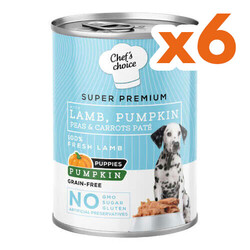 New Chefs Choice Pumpkin Pate Puppy Kuzu Balkabak Yavru Köpek Yaş Maması 400 Gr x 6 Adet - 2