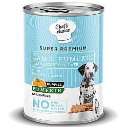 New Chefs Choice Pumpkin Pate Puppy Kuzu Balkabak Yavru Köpek Yaş Maması 400 Gr - 2