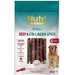 Nutri Canin Beef Collagen Stick Biftekli Köpek Ödülü 80 Gr - Nutri Canin