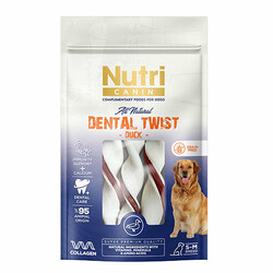 Nutri Canin - Nutri Canin Dental Twist Ördekli Diş Sağlığı Köpek Ödülü S-M 80 Gr