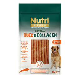 Nutri Canin - Nutri Canin Duck Collagen Yumuşak Ördekli Köpek Ödülü 80 Gr