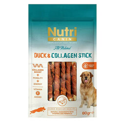 Nutri Canin - Nutri Canin Duck Collagen Stick Ördekli Köpek Ödülü 80 Gr