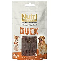 Nutri Canin Duck Ördek Etli Tahılsız Köpek Ödülü 80 Gr - Nutri Canin