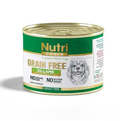 Nutri Canin - Nutri Canin Hypo-Allergenic Kuzu Etli Tahılsız Köpek Konservesi 200 Gr