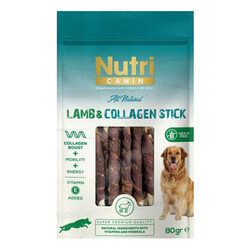 Nutri Canin Lamb Collagen Stick Kuzu Etli Köpek Ödülü 80 Gr - Nutri Canin