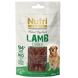 Nutri Canin Lamb Cubes Kuzu Etli Tahılsız Köpek Ödülü 80 Gr - Nutri Canin