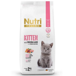 Nutri Feline Kitten Yavru Glutensiz Kedi Maması 2 Kg - Nutri Feline