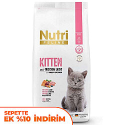 Nutri Feline Kitten Yavru Glutensiz Kedi Maması 2 Kg - Nutri Feline