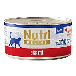Nutri Feline Sığır Etli Tahılsız Kedi Konservesi 70 Gr - Nutri Feline
