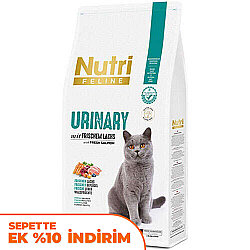 Nutri Feline Urinary Somonlu İdrar Yolu Sağlığı Kedi Maması 10 Kg - Nutri Feline