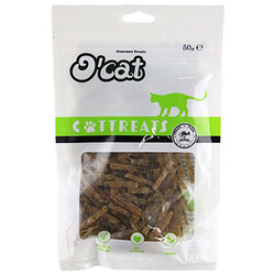 O'Cat Tavuk ve Yosunlu Mini Çubuk Kedi Ödülü 50 Gr - OCat