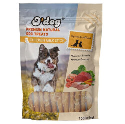 O'Dog Tavuk Etli ve Süt Aromalı Çubuk Köpek Ödülü 100 Gr - ODog