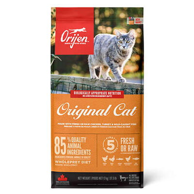 Orijen Original Cat Tahılsız Yavru/Yetişkin Kedi Maması 1,8 Kg + Biopet 25 ml Malt