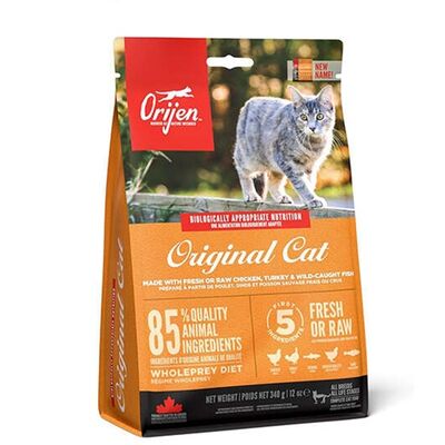 Orijen Original Cat Tahılsız Yavru/Yetişkin Kedi Maması 1,8 Kg + Biopet 25 ml Malt