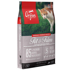 Orijen - Orijen Fit & Trim Yetişkin Tahılsız Kedi Maması 5,4 Kg