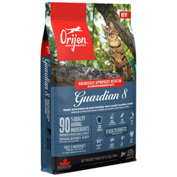 Orijen - Orijen Guardian 8 Yetişkin Kedi Maması 4,5 Kg + 3 Adet Temizlik Mendili