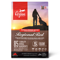 Orijen - Orijen Regional Red Bizon Etli Tahılsız Köpek Maması 2 Kg + Temizlik Mendili