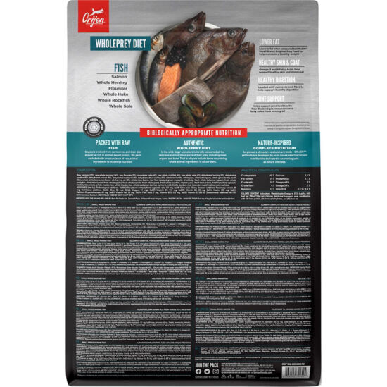 Orijen Small Breed Marine Fish Küçük Irk Köpek Maması 1,8 Kg - 2