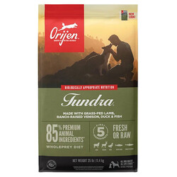 Orijen - Orijen Tundra Etli ve Ördekli Tahılsız Köpek Maması 11,4 Kg 