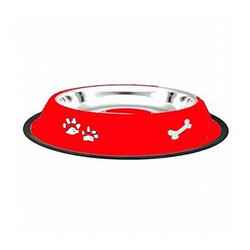 Oripet - Oripet 24102 Kedi ve Mini Küçük Irk Köpek Çelik Mama Kabı 8 Oz